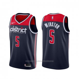 Maillot Washington Wizards Cassius Winston #5 Association 2020-21 Bleu